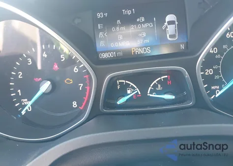 2017 Ford Escape Se из США, поврежденный, VIN 1FMCU9G90HUA48799